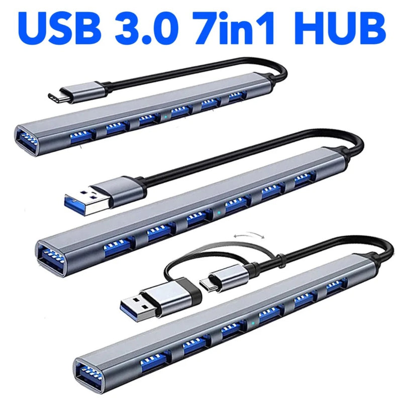 7in1 HUB - PD High Speed Data Transfer